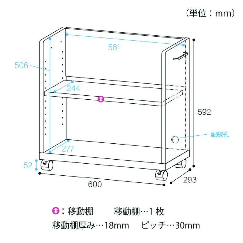 デスク | サイドワゴン 6060P オフィスコ