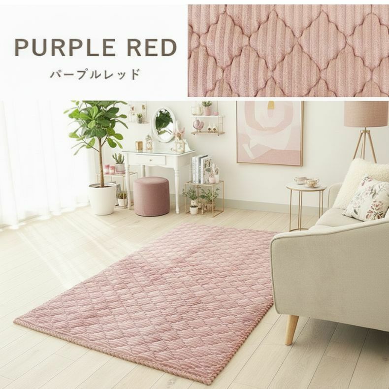 無地ラグ | 蓄熱ラグ フェリス