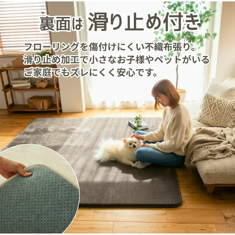 無地ラグ | ラグ はっ水ロジャー