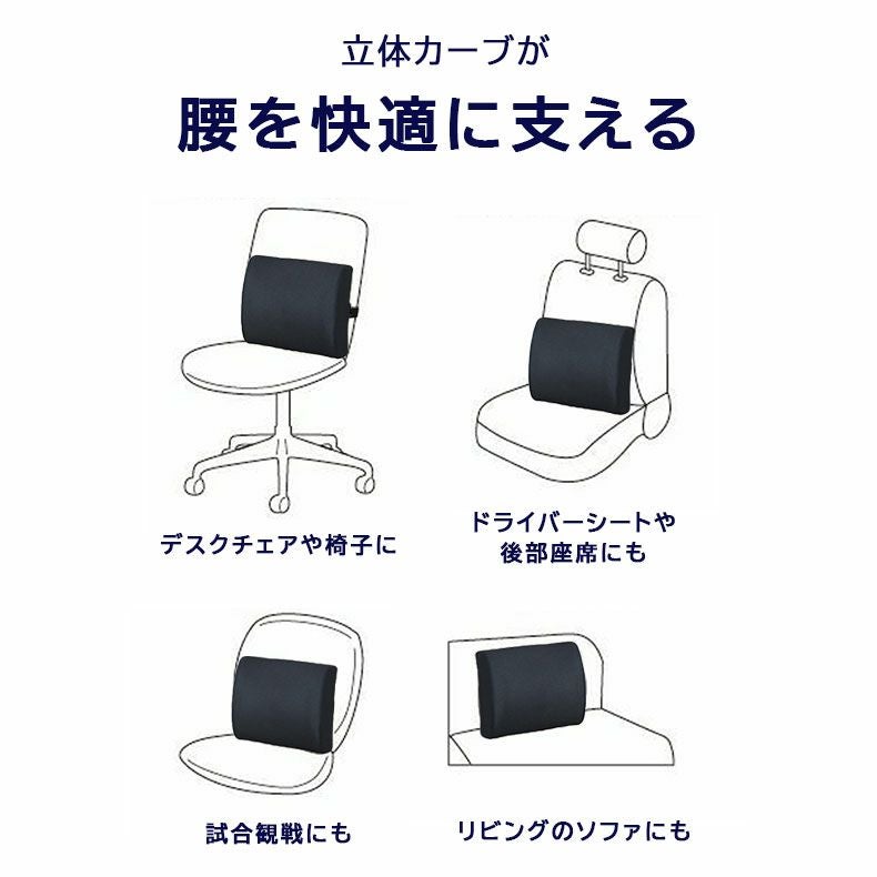 背あてクッション | 腰サポートクッション エアロ