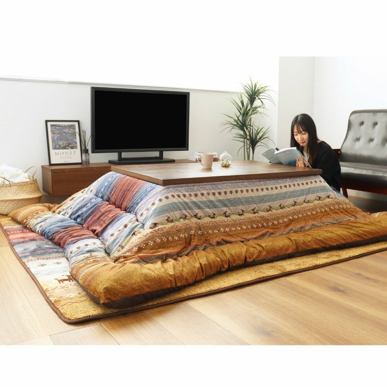 205x285cm こたつ厚掛け布団 ラディ