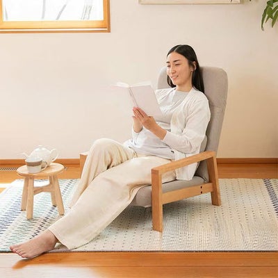 【通販限定】天然木の座椅子 ヒュッテのサムネイル