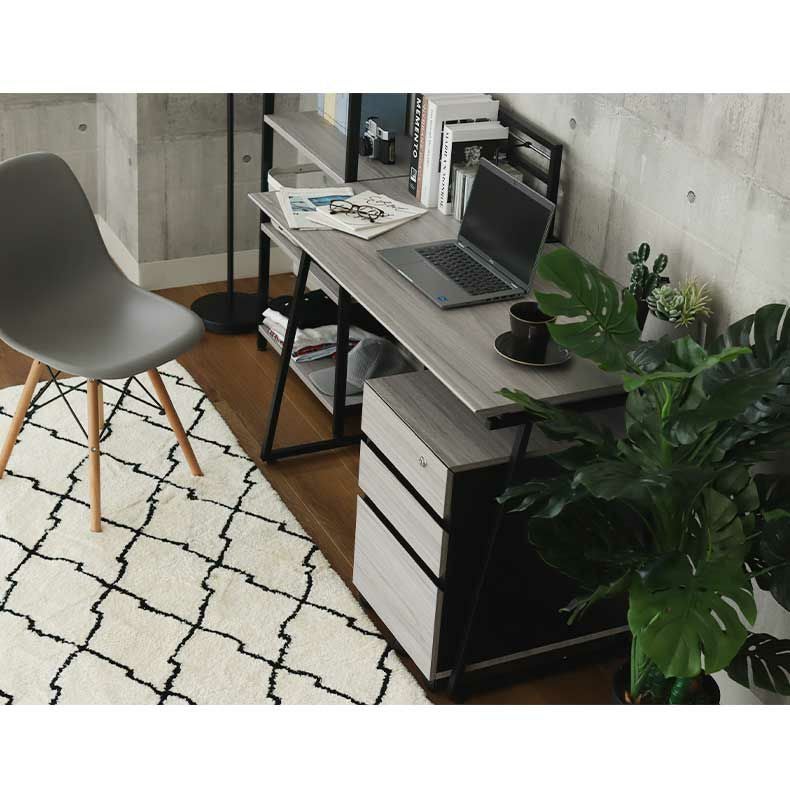 デスク | 120cm幅 デスク ラックセット クレイス