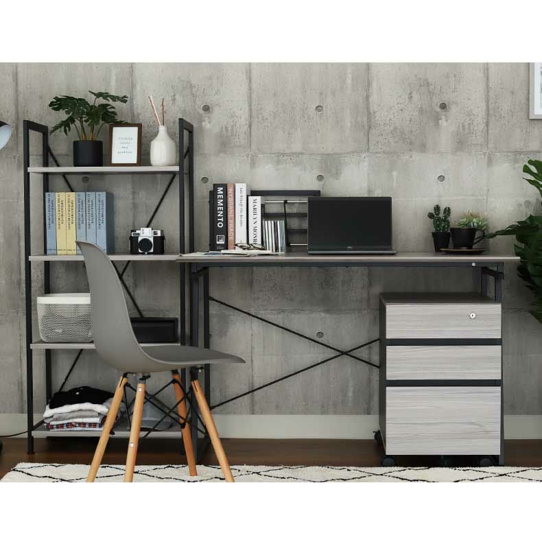 デスク | 120cm幅 デスク ワゴンセット クレイス