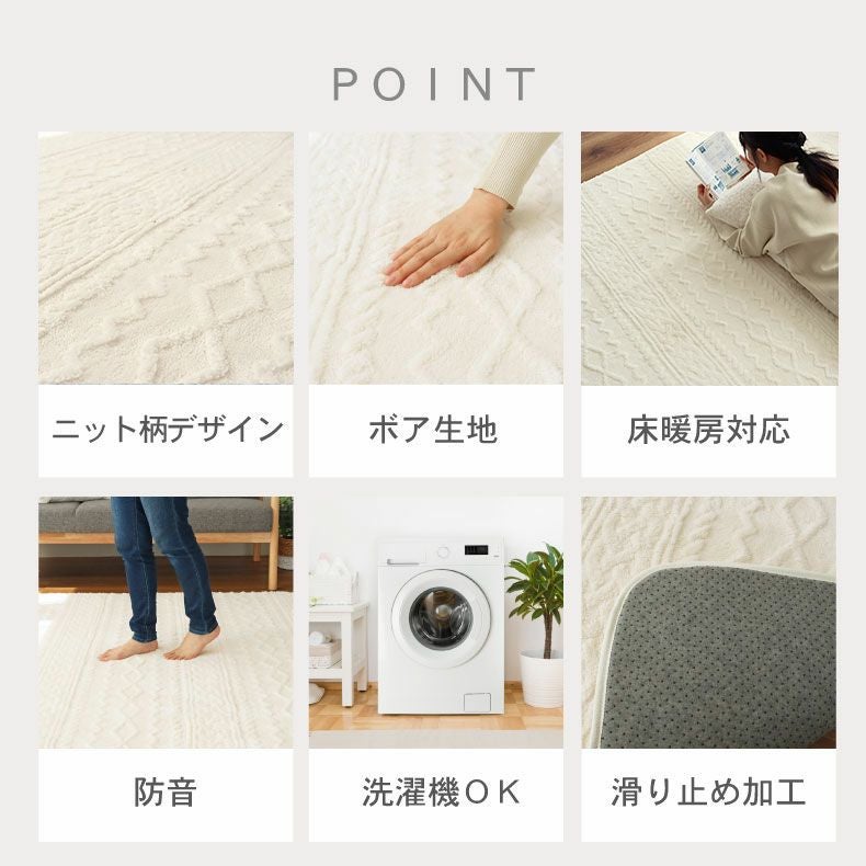 洗えるラグ ソフィス