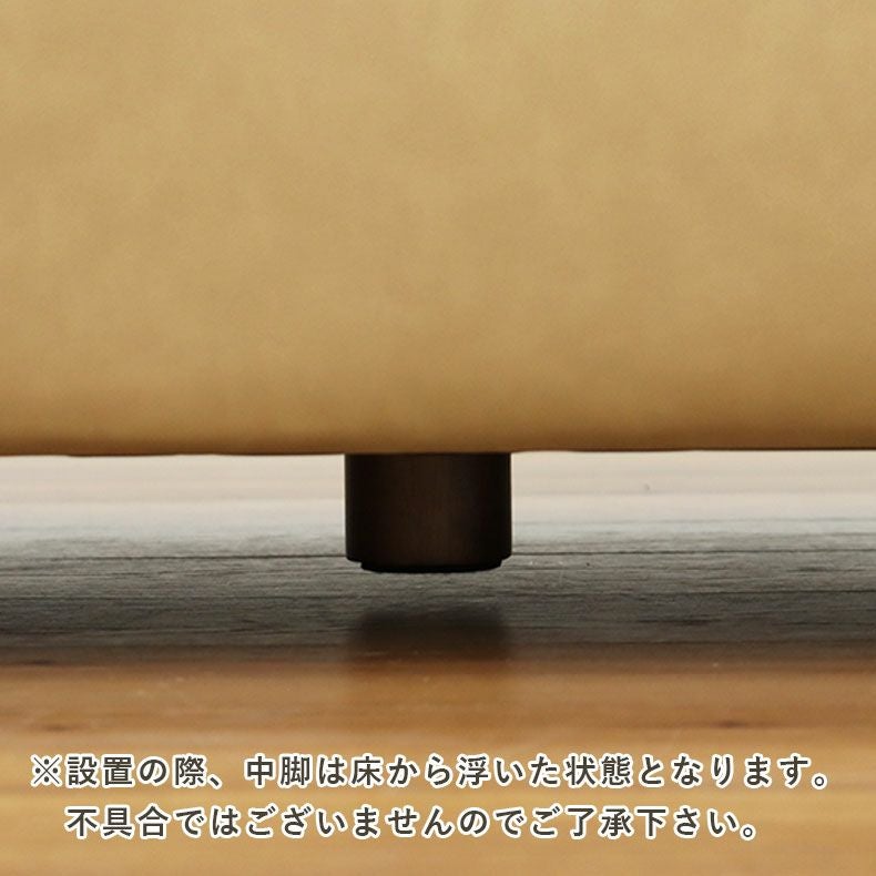 2人掛けソファ｜ペペ 合皮 傷に強い 2層クッション