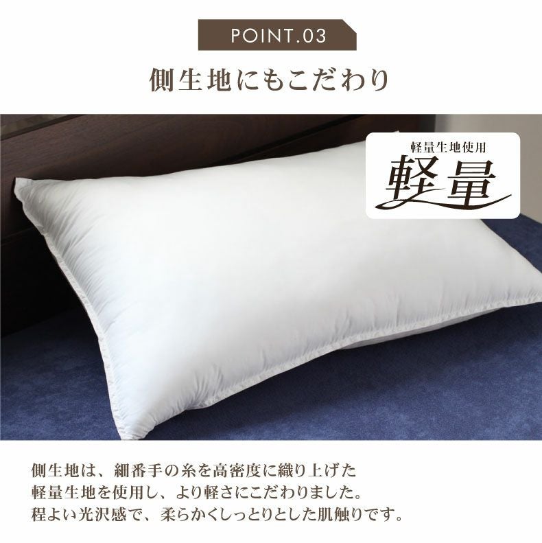 43×63 ネクストダウン2ピロー 枕 洗える ふかふか