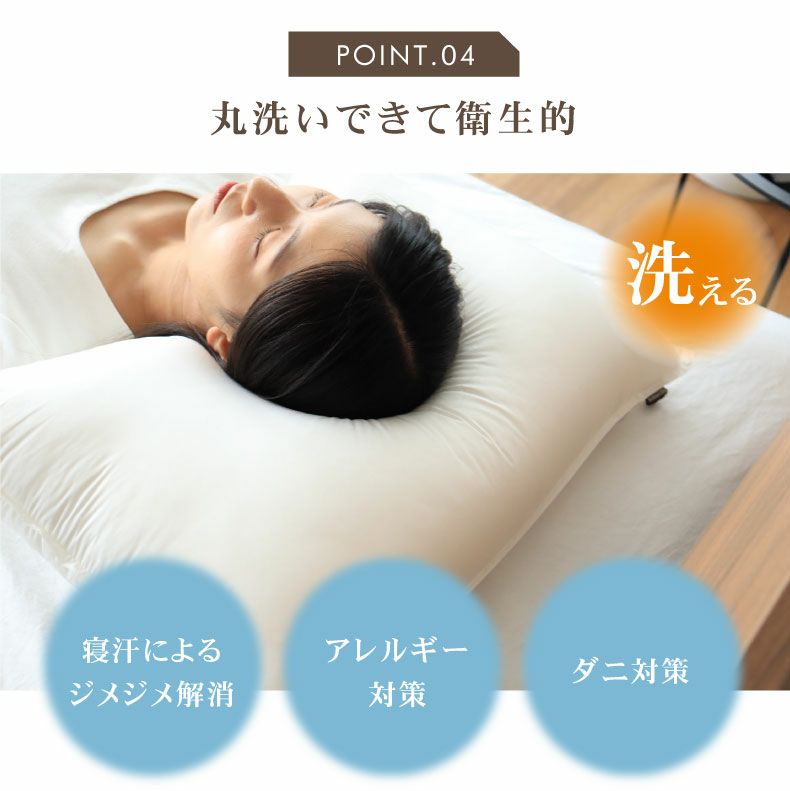 43×63 ネクストダウン2ピロー 枕 洗える ふかふか