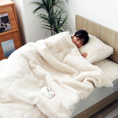 2枚合わせ毛布 プライムファーのサムネイル