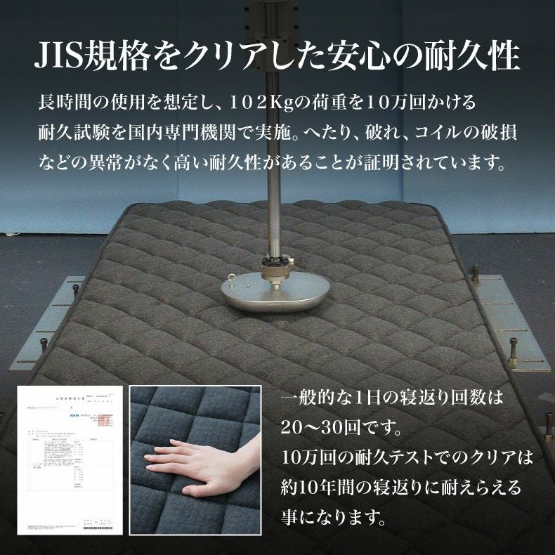 ポケットコイルマットレス 超高密度 硬さが選べる バリューP06