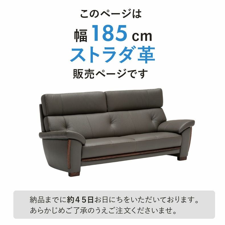 ２人掛けソファ | 【カリモク マナベオリジナル】 2.8人掛けソファ マーキュリー ストラダ革