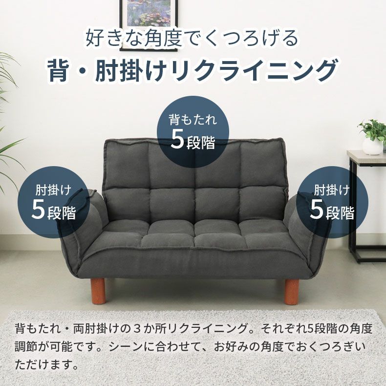 2人掛け カジュアルソファ パッソプラス