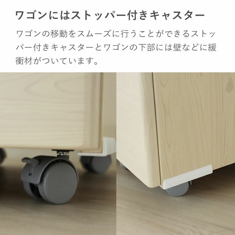 ラック付き学習デスク フローラ
