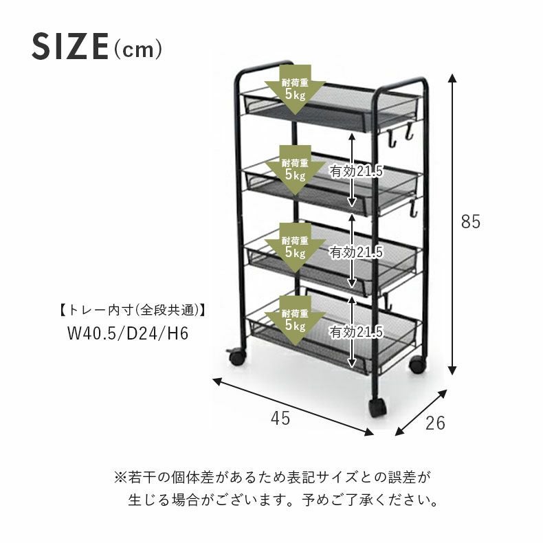 キッチンワゴン | メッシュワゴン ネッツ