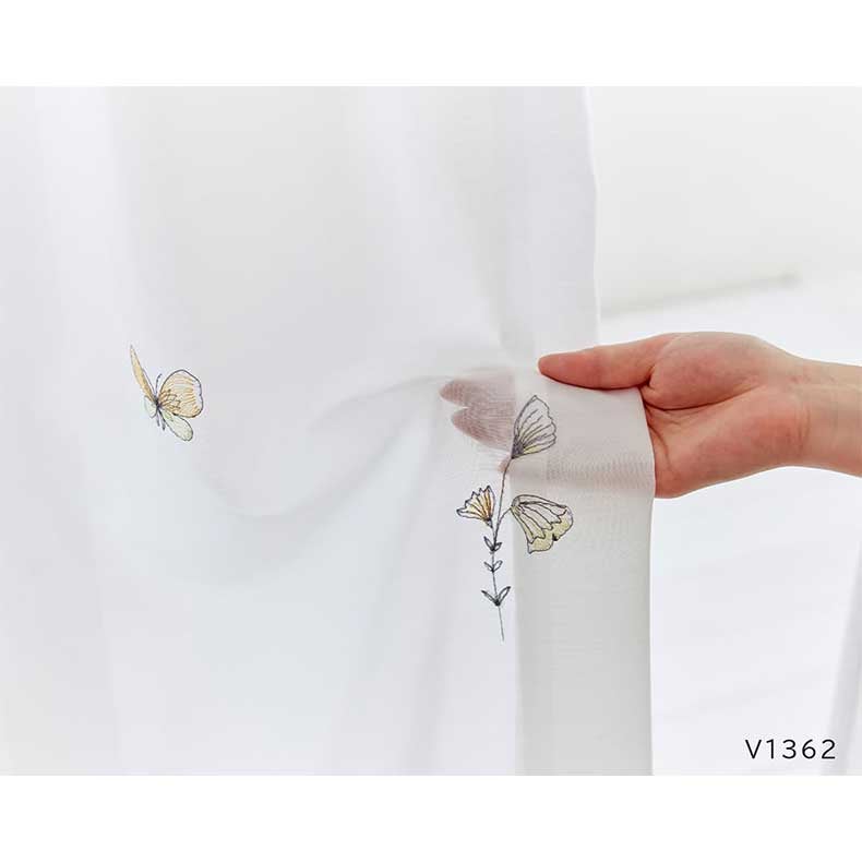 レースカーテン（薄地） | レースカーテン ミチクサボイル