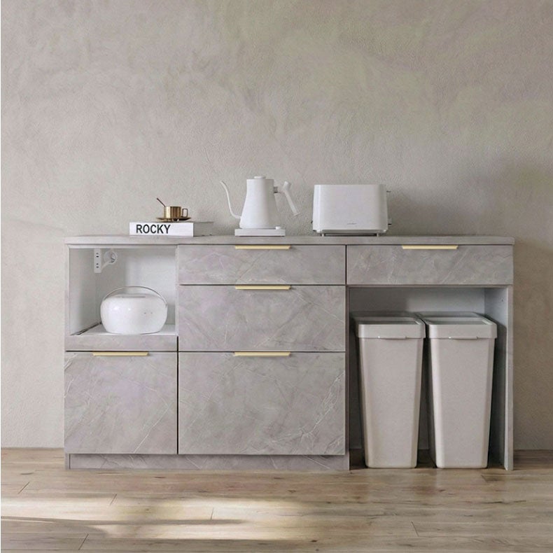 カウンター・キッチン収納 | メラミンキッチンカウンター アラスコダストタイプ