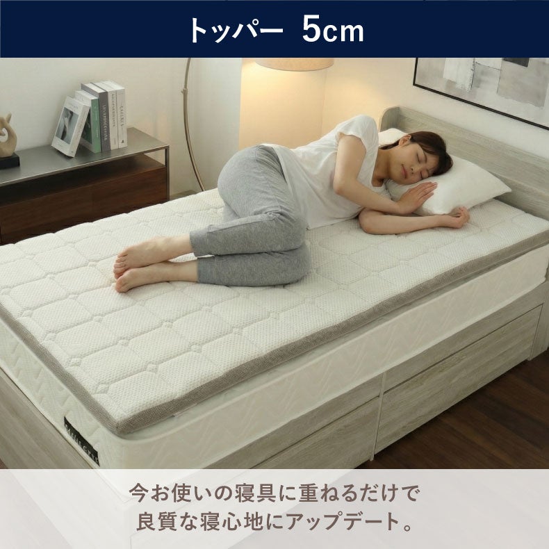 ウレタン・折りたたみマットレス | 3cmマットレストッパー エムリリーエコヘルス