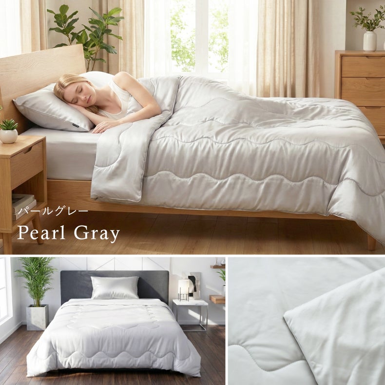 掛け布団・羽毛布団 | 肌掛け布団ピローケースセット シルキー