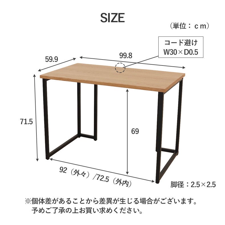 学習机・学習椅子 | 幅100cm 学習デスク ビースト2