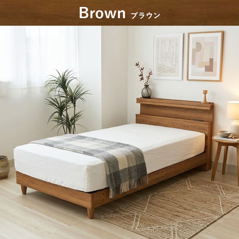 ベッドフレーム | ベッドフレーム 布床板&レッグ フローレス