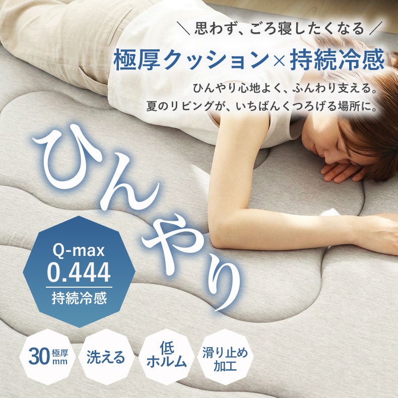 無地ラグ | 持続冷感ラグ マナクールアイススーパー