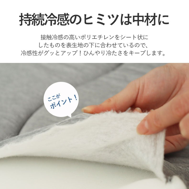 無地ラグ | 持続冷感ラグ マナクールアイススーパー
