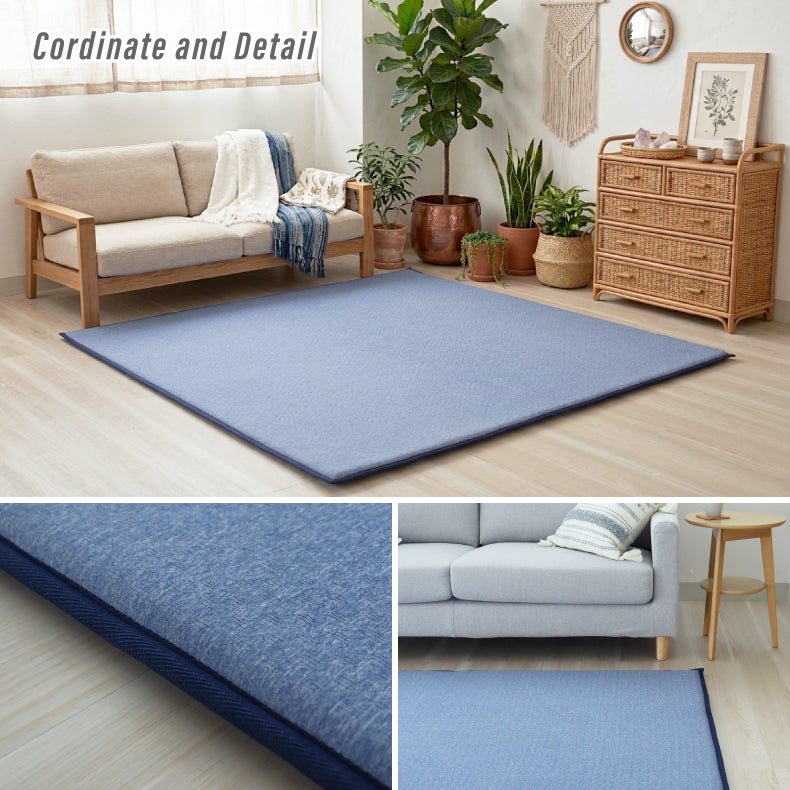 無地ラグ | 極厚冷感ラグ マナクールモダン