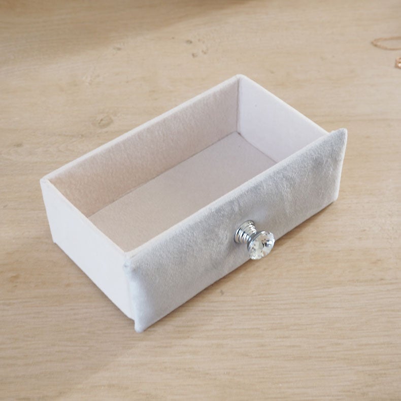 ミラー・コスメ収納 | アクセサリーケース ベルベッドチェスト