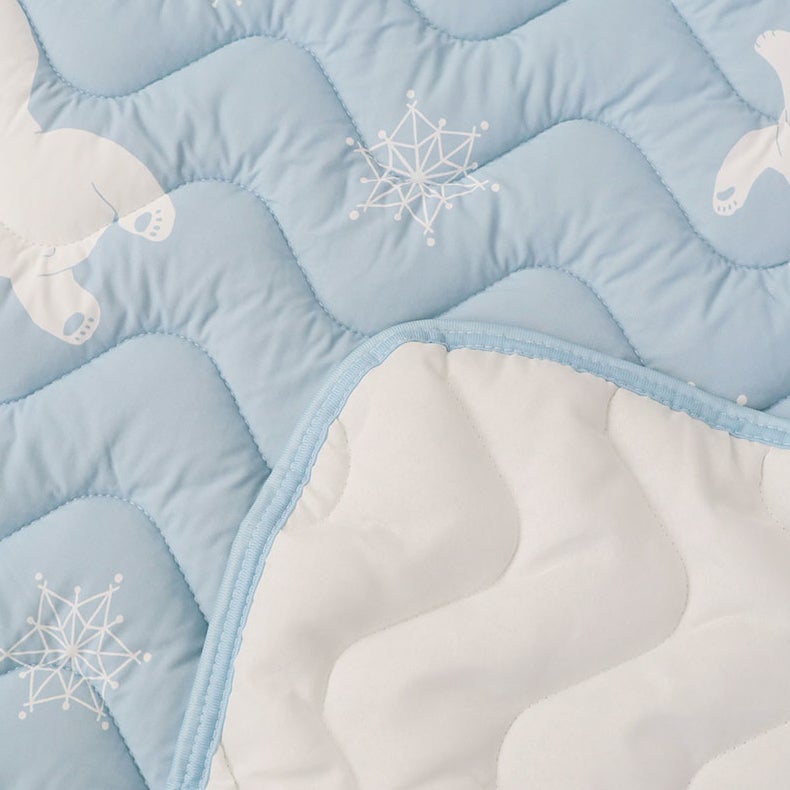 敷きパッド・ベッドパッド | 敷きパッド ナツノアニマル シロクマ