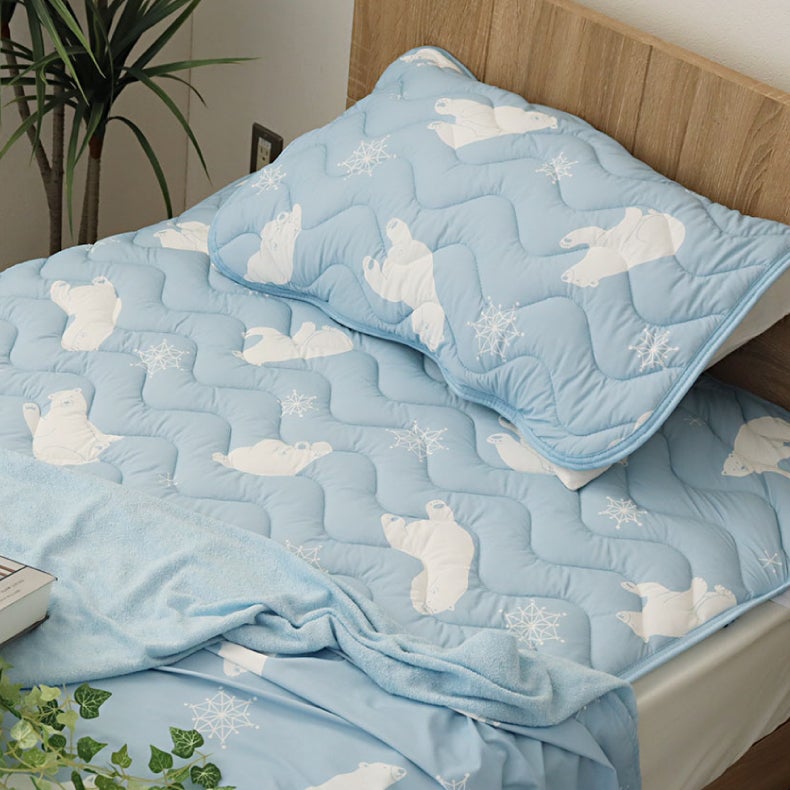 まくらカバー | ピローパッド ナツノアニマル シロクマ