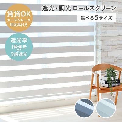 調光 遮光 ロールスクリーン バリーシャのサムネイル