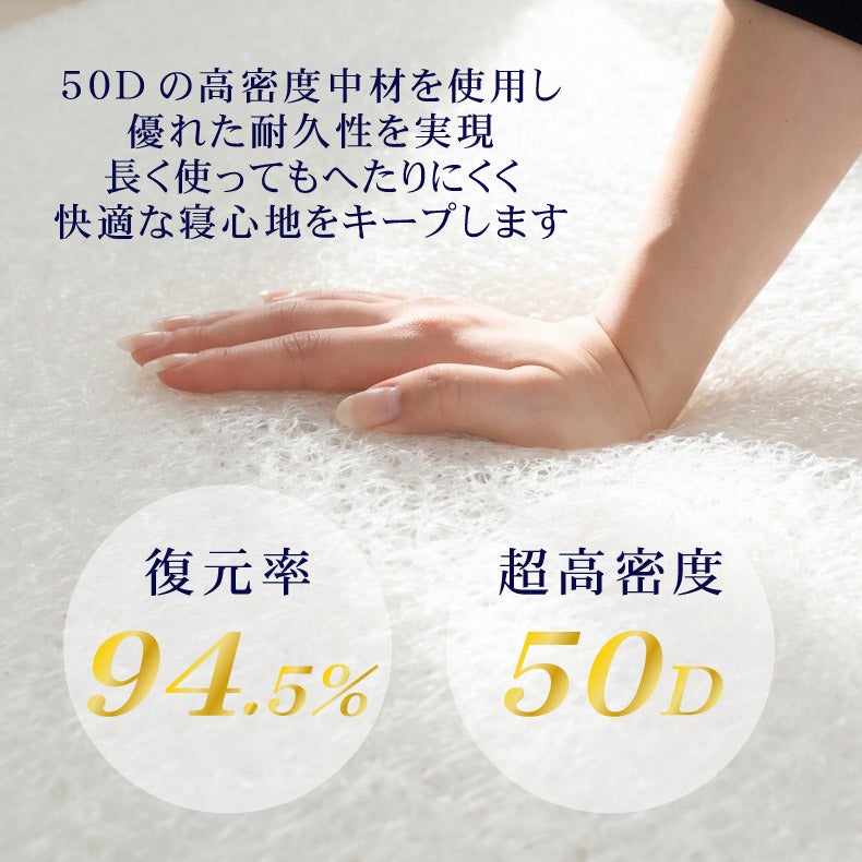 ウレタン・折りたたみマットレス | ウレタン・折りたたみマットレス｜シングルサイズ 通気性のいい洗えるマットレス エアロハイブリッド　防臭 高反発