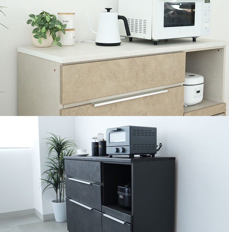 食器棚 | 幅120cmキッチンカウンター リリア