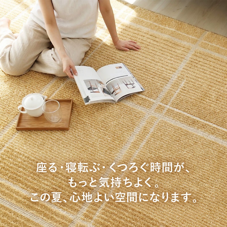 柄物・デザインラグ | 柄物・デザインラグ｜接触冷感ラグ アイス　防ダニ 床暖房対応