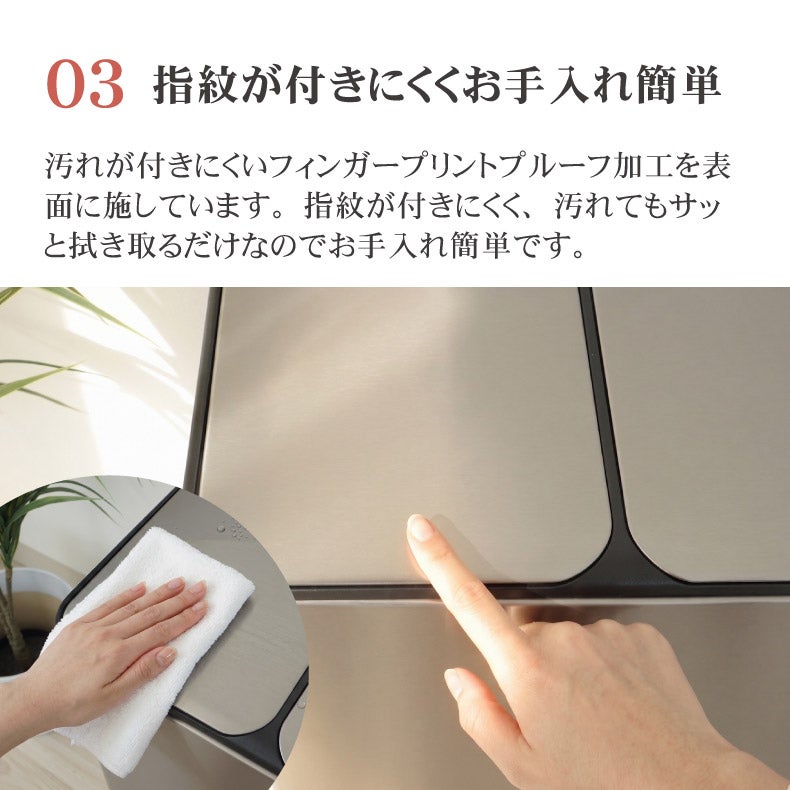ゴミ箱・ダストボックス | ゴミ箱・ダストボックス｜60L ステンレス 分別ダストボックス レクト