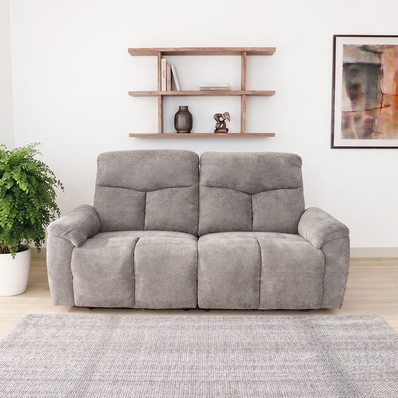 電動ソファ | 電動ソファ｜2人掛け ワイド電動ソファ ホルン　背もたれ脱着