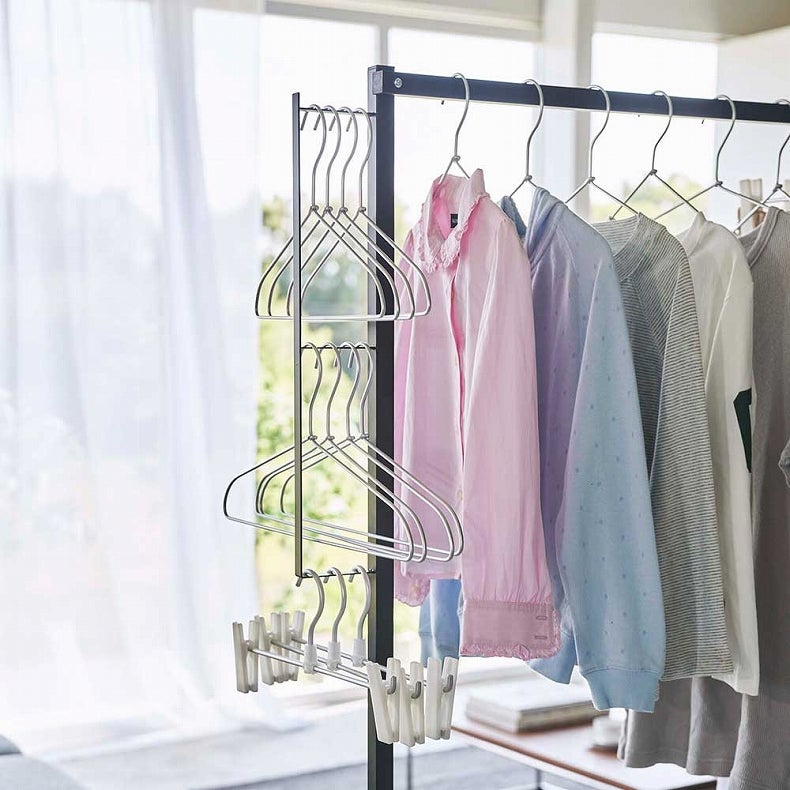 洗濯用品 | 折り畳み室内物干し タワー