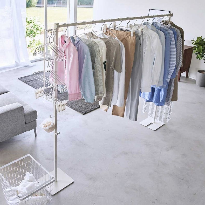 洗濯用品 | 折り畳み室内物干し タワー