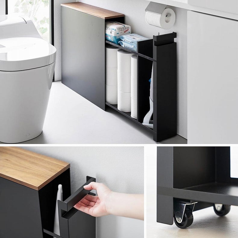 トイレ用品 | 隠せるトイレ引き出し収納 タワー