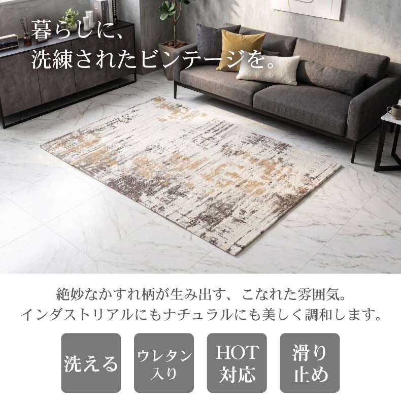 柄物・デザインラグ | シェニールラグ アクシス