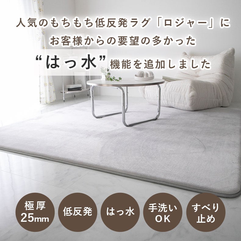 無地ラグ | ラグ はっ水ロジャー