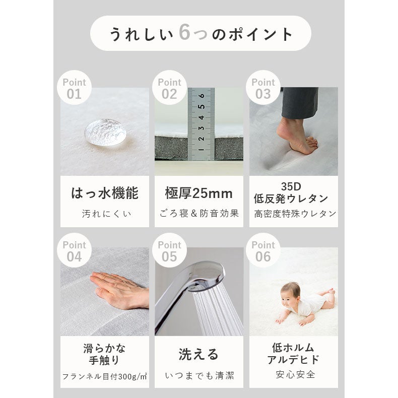 無地ラグ | ラグ はっ水ロジャー