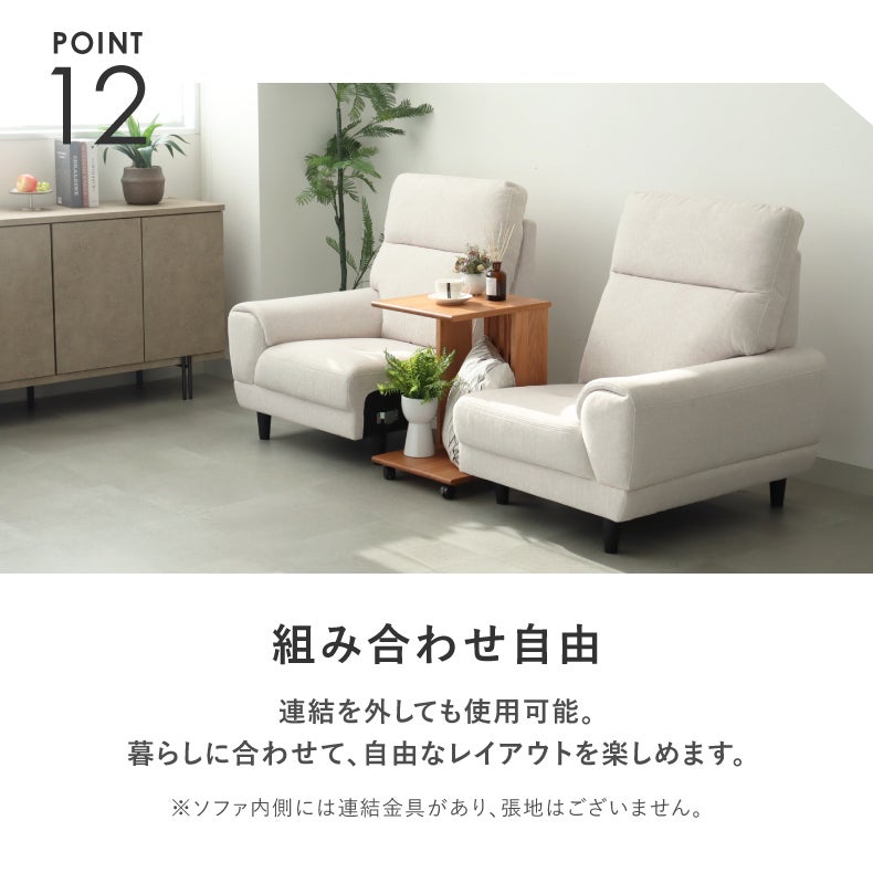 ３人掛けソファ | 3人掛け ファブリック ソファ クロノス