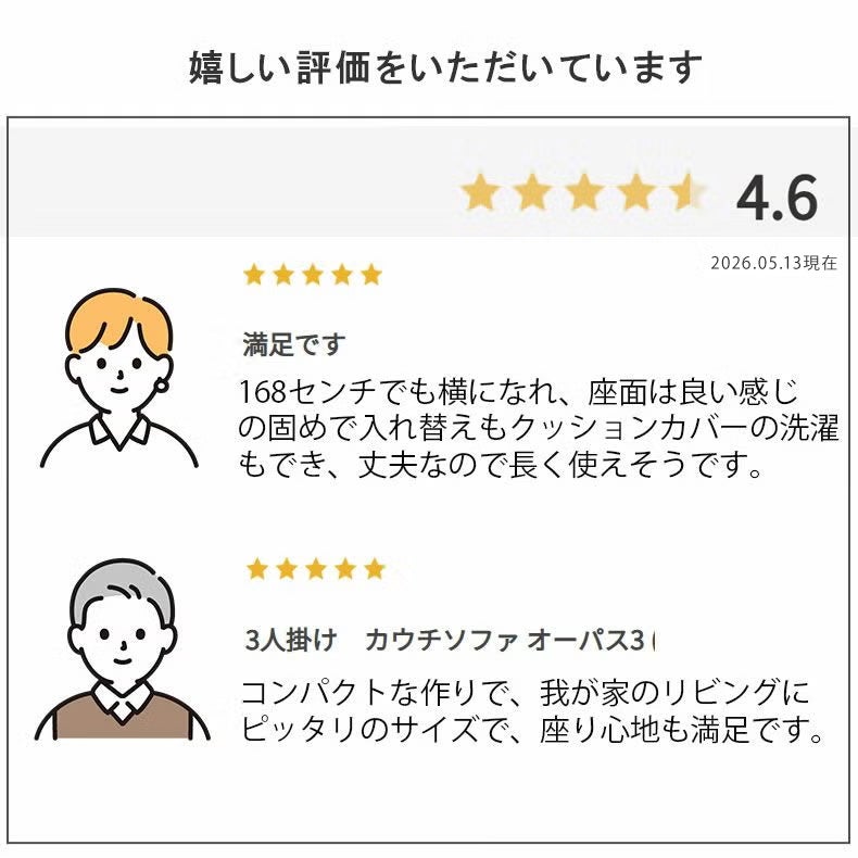 カウチソファ | ひっかきに強いカウチソファ オーパス3