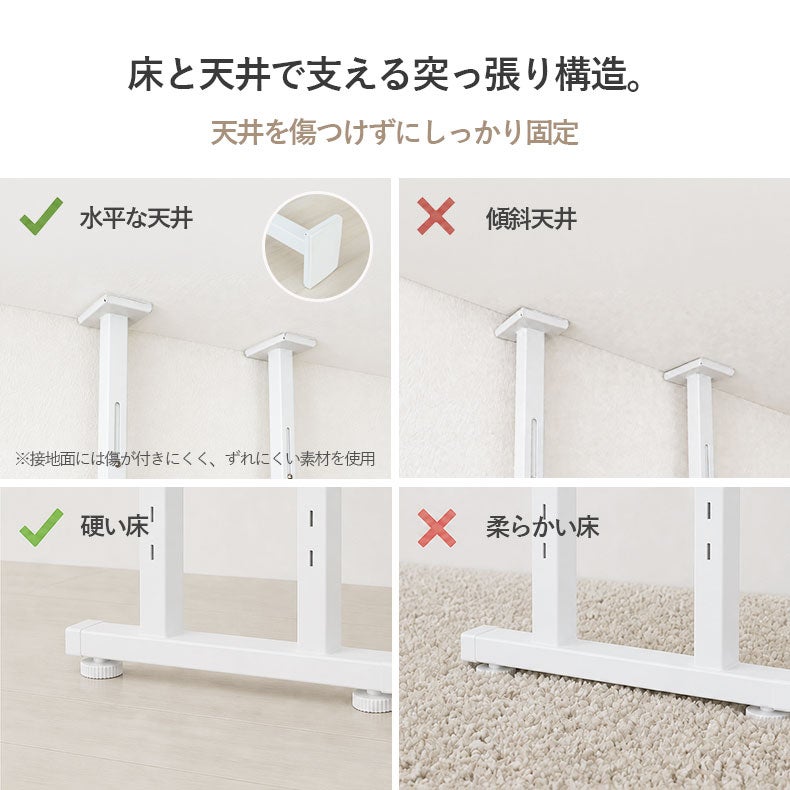 洗濯用品 | 突っ張り式洗濯機ラック 3段 オルガ
