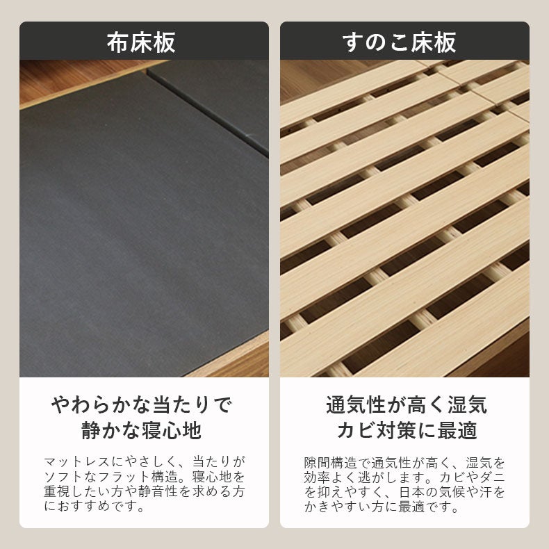 ベッドフレーム | ベッドMIスタイルN スノコ&レッグ ロクサー