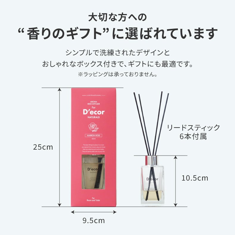 アロマディフューザー | リードディフューザー デコール 12個セット
