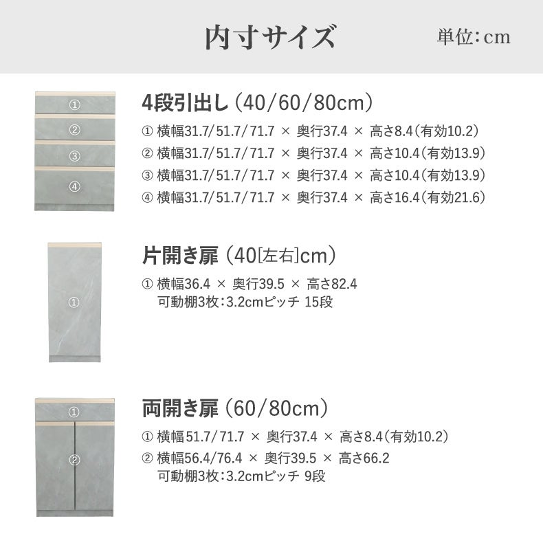 組み合わせ食器棚 | 下台 (仮)