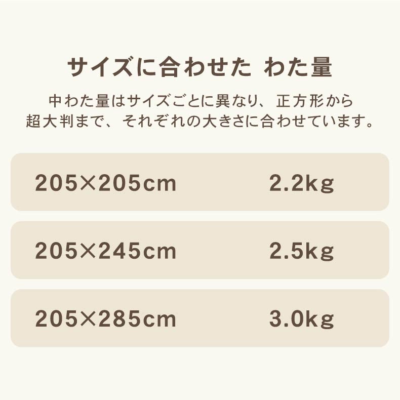 こたつ布団 | こたつ厚掛け布団 ブラン